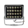 GLOBOSTAR® FLOODXENA 90129 Προβολέας Σποτ Wall Washer LED 24W 2760lm 10° AC 220-240V Αδιάβροχο IP65 Φυσικό Λευκό 4500K - Bridgelux SMD Chip - Γκρι Ανθρακί - Μ18 x Π13.5 x Υ18cm - 3 Χρόνια Εγγύηση
