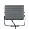 GLOBOSTAR® FLOODXENA 90129 Προβολέας Σποτ Wall Washer LED 24W 2760lm 10° AC 220-240V Αδιάβροχο IP65 Φυσικό Λευκό 4500K - Bridgelux SMD Chip - Γκρι Ανθρακί - Μ18 x Π13.5 x Υ18cm - 3 Χρόνια Εγγύηση