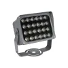 GLOBOSTAR® FLOODXENA 90130 Προβολέας Σποτ Wall Washer LED 24W 2880lm 10° AC 220-240V Αδιάβροχο IP65 Ψυχρό Λευκό 6000K - Bridgelux SMD Chip - Γκρι Ανθρακί - Μ18 x Π13.5 x Υ18cm - 3 Χρόνια Εγγύηση
