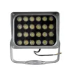 GLOBOSTAR® FLOODXENA 90130 Προβολέας Σποτ Wall Washer LED 24W 2880lm 10° AC 220-240V Αδιάβροχο IP65 Ψυχρό Λευκό 6000K - Bridgelux SMD Chip - Γκρι Ανθρακί - Μ18 x Π13.5 x Υ18cm - 3 Χρόνια Εγγύηση