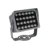 GLOBOSTAR® FLOODXENA 90131 Προβολέας Σποτ Wall Washer LED 24W 2040lm 10° AC 220-240V Αδιάβροχο IP65 Μπλε - Bridgelux SMD Chip - Γκρι Ανθρακί - Μ18 x Π13.5 x Υ18cm - 3 Χρόνια Εγγύηση