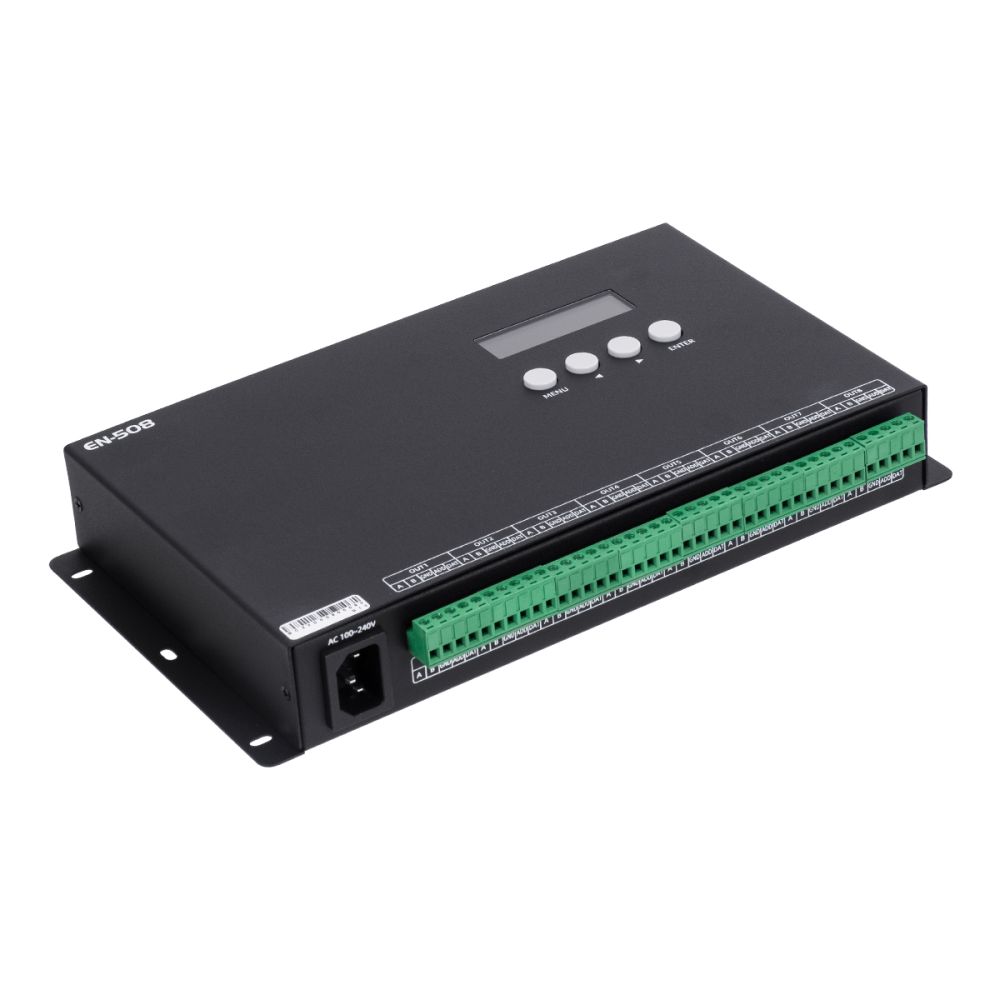 GLOBOSTAR® SEEKWAY-EN508 90144 Επαγγελματικός Ψηφιακός Controller SPI/TTL Pixel Online Full Color ARTNET - 3 Χρόνια Εγγύηση