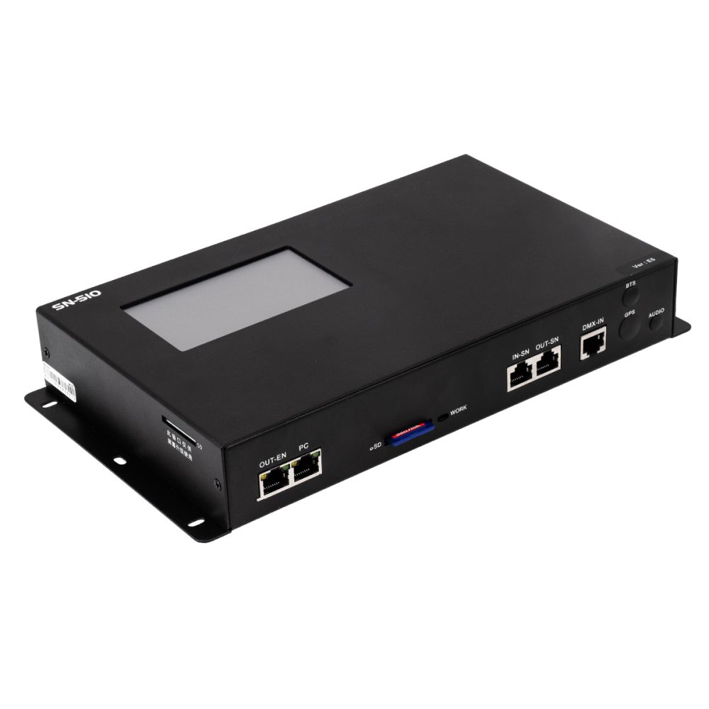 GloboStar® 90145 SEEKWAY SN-510 - Professional Master Controller - Full Colour LED Digital Control System - Κεντρικός Controller για Ψηφιακά Προϊόντα LED Digital Pixel TTL & DMX512 - Single Colour & RGB & RGBW - Synchronous & Asynchronous
