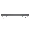 GLOBOSTAR® WASHERMARGO 90152 Μπάρα Φωτισμού Wall Washer LED 24W 2760lm 30° DC 24V Αδιάβροχο IP65 Φυσικό Λευκό 4500K Dimmable - Bridgelux SMD Chip - Γκρι Ανθρακί Ματ - Μ100 x Π4 x Υ5cm - 3 Χρόνια Εγγύηση