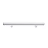 GLOBOSTAR® WASHERMOZA 90158 Μπάρα Φωτισμού Wall Washer LED 48W 5200lm 10-30° DC 24V Αδιάβροχο IP66 Θερμό Λευκό 2700K Dimmable - Bridgelux SMD Chip - Γκρι Ανθρακί - Μ100 x Π8 x Υ12cm - 3 Χρόνια Εγγύηση
