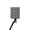 GLOBOSTAR® WASHERMOZA 90170 Μπάρα Φωτισμού Wall Washer LED 72W 6120lm 10-30° DC 24V Αδιάβροχο IP66 Πολύχρωμο RGB Dimmable - Bridgelux SMD Chip - Γκρι Ανθρακί - Μ100 x Π5 x Υ4cm - 3 Χρόνια Εγγύηση