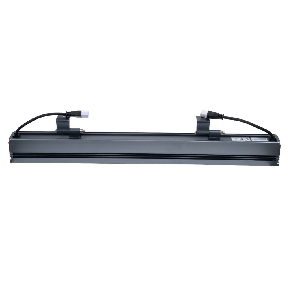 GLOBOSTAR® WASHERMARGO 90173 Μπάρα Φωτισμού Wall Washer LED 9W 1035lm 30° DC 24V Αδιάβροχο IP65 Φυσικό Λευκό 4500K Dimmable - Bridgelux SMD Chip - Γκρι Ανθρακί - Μ50 x Π4 x Υ5cm - 3 Χρόνια Εγγύηση