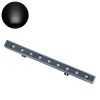 GLOBOSTAR® WASHERMARGO 90174 Μπάρα Φωτισμού Wall Washer LED 9W 1080lm 30° DC 24V Αδιάβροχο IP65 Ψυχρό Λευκό 6000K Dimmable - Bridgelux SMD Chip - Γκρι Ανθρακί - Μ50 x Π4 x Υ5cm - 3 Χρόνια Εγγύηση