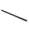 GLOBOSTAR® WASHERFAIA 90188 Μπάρα Φωτισμού Wall Washer με Αντιθαμβωτική Γρίλια LED 24W 2880lm 15° DC 24V Αδιάβροχο IP65 Ψυχρό Λευκό 6000K Dimmable - Bridgelux SMD Chip - Ασημί - Μ100 x Π4 x Υ5.5cm - 3 Χρόνια Εγγύηση