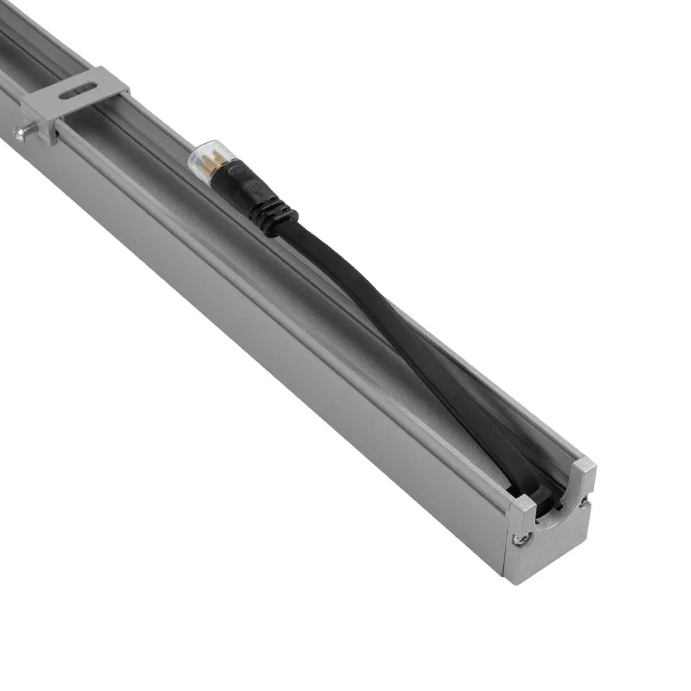 GLOBOSTAR® DIGIBAR 90210 Ψηφιακή Pixel Addressable Facade Μπάρα LED 12W 600lm 45° DC 24V Αδιάβροχο IP65 8 x Pixel Πολύχρωμο RGB Dimmable DMX512 SPI/TTL Protocol IC UCS512C0 - Bridgelux SMD Chip - Γκρι Ανθρακί - Μ100 x Π3.2 x Υ3cm - 3 Χρόνια Εγγύηση