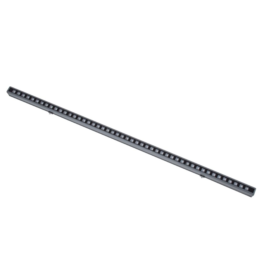 GLOBOSTAR® DIGIBAR 90212 Ψηφιακή Pixel Addressable Facade Μπάρα LED 12W 600lm 45° DC 24V Αδιάβροχο IP65 8 x Pixel Πολύχρωμο RGB Dimmable DMX512 SPI/TTL Protocol IC UCS512C4 - Bridgelux SMD Chip - Γκρι Ανθρακί - Μ100 x Π3.5 x Υ3.2cm - 3 Χρόνια Εγγύηση