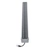 GLOBOSTAR® WASHERGAIA 90215 Μπάρα Φωτισμού Wall Washer LED 144W 15120lm 10° DC 24V Αδιάβροχο IP67 Θερμό Λευκό 2700K Dimmable - Bridgelux SMD Chip - Ασημί - Μ100 x Π7.3 x Υ4.3cm - 3 Χρόνια Εγγύηση