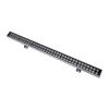 GLOBOSTAR® WASHERGAIA 90216 Μπάρα Φωτισμού Wall Washer LED 144W 12240lm 10° DC 24V Αδιάβροχο IP67 Πολύχρωμο RGBW Dimmable DMX512 - Bridgelux SMD Chip - Γκρι Ανθρακί - Μ100 x Π7.3 x Υ4.3cm - 3 Χρόνια Εγγύηση