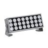 GLOBOSTAR® FLOODZENA 90219 Προβολέας Σποτ Wall Washer LED 60W 5400lm 3° DC 24V Αδιάβροχο IP65 Θερμό Λευκό 2700K Dimmable - CREE XPE Chip - Γκρι Ανθρακί Μ37 x Π9 x Υ26.5cm - 3 Χρόνια Εγγύηση
