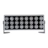 GLOBOSTAR® FLOODZENA 90219 Προβολέας Σποτ Wall Washer LED 60W 5400lm 3° DC 24V Αδιάβροχο IP65 Θερμό Λευκό 2700K Dimmable - CREE XPE Chip - Γκρι Ανθρακί Μ37 x Π9 x Υ26.5cm - 3 Χρόνια Εγγύηση