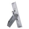 GloboStar® FLOOD-TENA 90223 Προβολέας Wall Washer για Φωτισμό Κτιρίων LED 150W 13500lm 10° AC 220-240V Αδιάβροχο IP65 L43.5 x W15.5 x H18cm Θερμό Λευκό 2700K - Ασημί - 3 Years Warranty