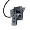 GLOBOSTAR® TREEVINA 90357 Φωτιστικό Σποτ με Αντιθαμβωτική Γρίλια για Φυτά - Δέντρα με Βάση Κήπου / Καρφωτό LED 6W 660lm 10° DC 24V Αδιάβροχο IP65 Θερμό Λευκό 2700K Dimmable - Bridgelux SMD Chip - Γκρι Ανθρακί - Μ13 x Π9.5 x Υ9.5cm - 3 Χρόνια Εγγύηση