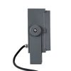 GLOBOSTAR® FLOODTINY 90369 Προβολέας Σποτ Wall Washer LED 27W 3105lm 3° DC 24V Αδιάβροχο IP65 Φυσικό Λευκό 4500K Dimmable - Bridgelux SMD Chip - Γκρι Ανθρακί - Μ13.8 x Π16.4 x Υ7cm - 3 Χρόνια Εγγύηση