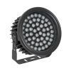 GLOBOSTAR® FLOODNEVA 90397 Προβολέας Σποτ Wall Washer LED 54W 4590lm 30° DC 24V Αδιάβροχο IP65 Ultra Θερμό Λευκό 2200K Dimmable - Bridgelux SMD Chip - Μαύρο - Μ24.5 x Π24.5 x Υ14.7cm - 3 Χρόνια Εγγύηση