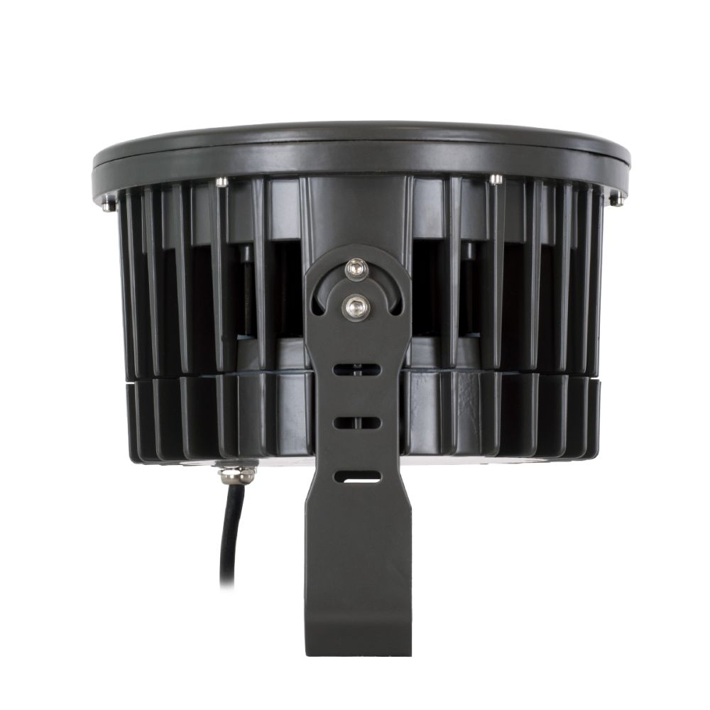 GLOBOSTAR® FLOODNEVA 90397 Προβολέας Σποτ Wall Washer LED 54W 4590lm 30° DC 24V Αδιάβροχο IP65 Ultra Θερμό Λευκό 2200K Dimmable - Bridgelux SMD Chip - Μαύρο - Μ24.5 x Π24.5 x Υ14.7cm - 3 Χρόνια Εγγύηση