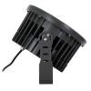 GLOBOSTAR® FLOODNEVA 90399 Προβολέας Σποτ Wall Washer LED 54W 5130lm 30° DC 24V Αδιάβροχο IP65 Φυσικό Λευκό 4500K Dimmable - Bridgelux SMD Chip - Μαύρο - Μ24.5 x Π24.5 x Υ14.7cm - 3 Χρόνια Εγγύηση