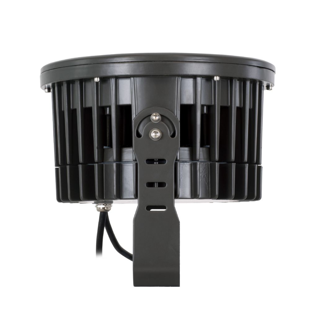 GLOBOSTAR® FLOODNEVA 90400 Προβολέας Σποτ Wall Washer LED 72W 6120lm 30° DC 24V Αδιάβροχο IP65 Πολύχρωμο RGBW Dimmable DMX512 - Bridgelux SMD Chip - Μαύρο - Μ24.5 x Π24.5 x Υ14.7cm - 3 Χρόνια Εγγύηση