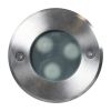 GloboStar® UNDERWATER-GUNE 90406 Υποβρύχιο Χωνευτό Φωτιστικό Σποτ Ειδικό για Σιντριβάνια LED 12W 1020lm 60° DC 24V Αδιάβροχο IP68 Φ10 x Υ7.5cm RGBW DMX512 - Ανοξείδωτο Ατσάλι - 3 Years Warranty