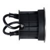 GloboStar® UNDERWATER-GUNE 90406 Υποβρύχιο Χωνευτό Φωτιστικό Σποτ Ειδικό για Σιντριβάνια LED 12W 1020lm 60° DC 24V Αδιάβροχο IP68 Φ10 x Υ7.5cm RGBW DMX512 - Ανοξείδωτο Ατσάλι - 3 Years Warranty