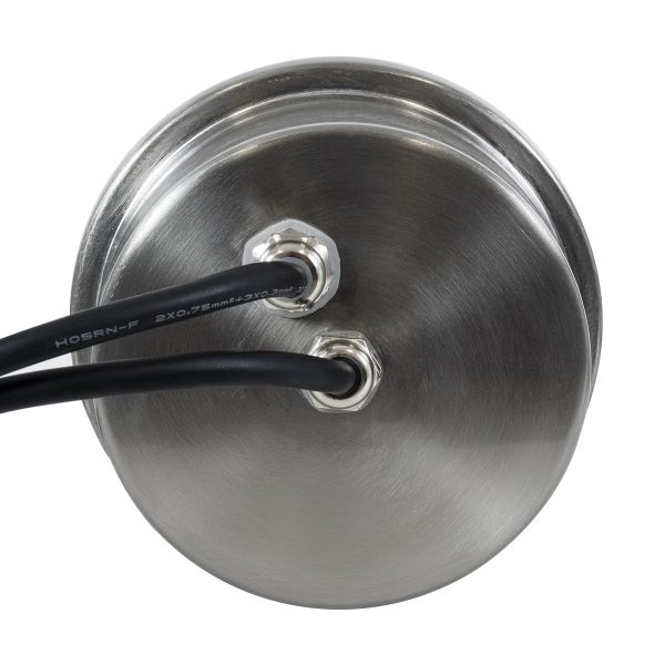 GloboStar® UNDERWATER-LURE 90409 Υποβρύχιο Χωνευτό Φωτιστικό Σποτ Ειδικό για Σιντριβάνια - Πισίνες - Τζακούζι LED 12W 1020lm 60° DC 24V Αδιάβροχο IP68 Φ10 x Υ7.5cm RGBW DMX512 - Ανοξείδωτο Ατσάλι - 3 Years Warranty