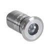 GLOBOSTAR® UNDERWATERDANI 90410 Υποβρύχιο Χωνευτό Σποτ για Σιντριβάνια/Πισίνες LED 1W 90lm 5° DC 24V Αδιάβροχο IP68 Θερμό Λευκό 2700K Dimmable - Bridgelux SMD Chip - Ανοξείδωτο Ατσάλι SS304 - Μ3 x Π3 x Υ5cm / Q2.5cm - 3 Χρόνια Εγγύηση