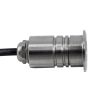 GLOBOSTAR® UNDERWATERDANI 90410 Υποβρύχιο Χωνευτό Σποτ για Σιντριβάνια/Πισίνες LED 1W 90lm 5° DC 24V Αδιάβροχο IP68 Θερμό Λευκό 2700K Dimmable - Bridgelux SMD Chip - Ανοξείδωτο Ατσάλι SS304 - Μ3 x Π3 x Υ5cm / Q2.5cm - 3 Χρόνια Εγγύηση
