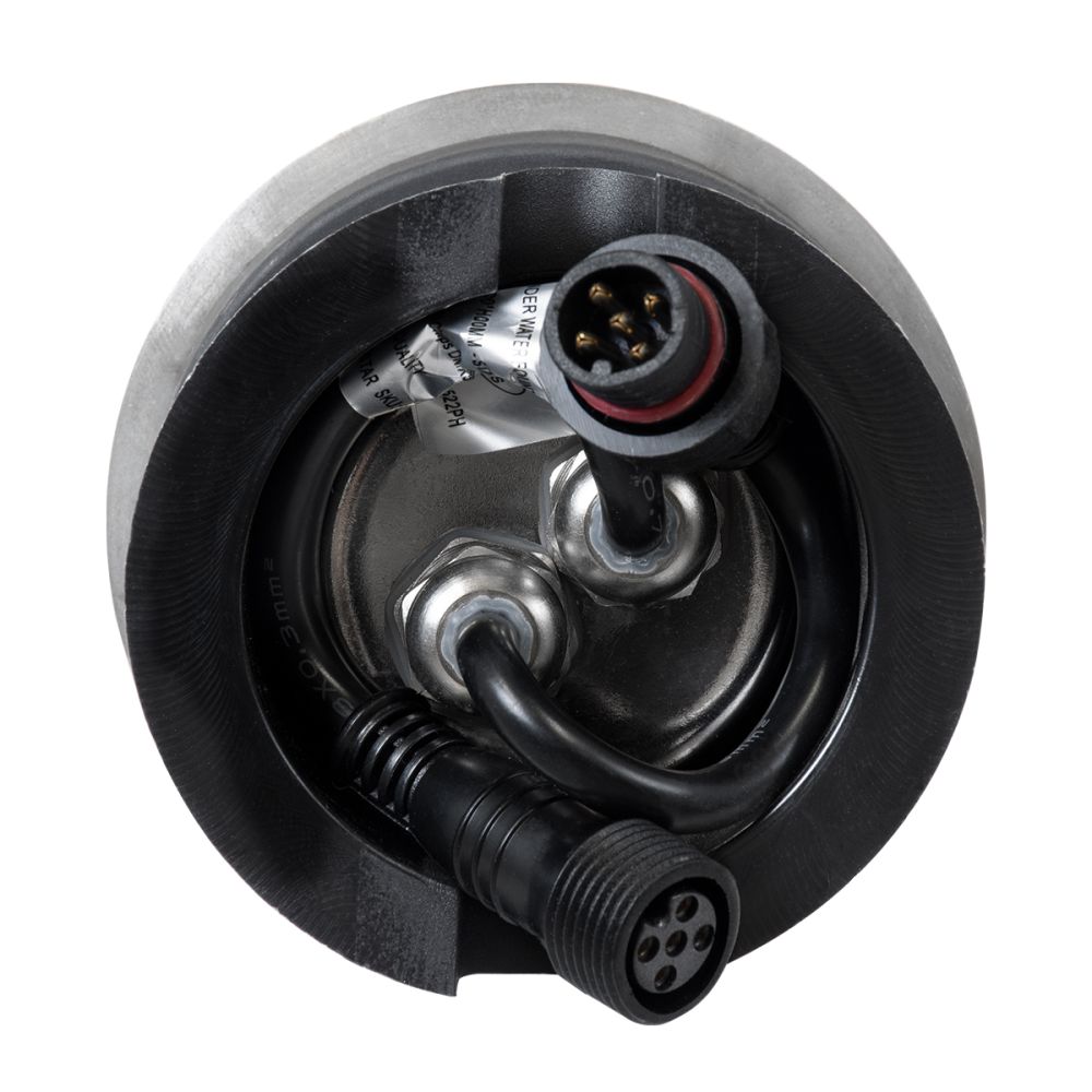 GLOBOSTAR® UNDERWATERHUNI 90416 Υποβρύχιο Χωνευτό Σποτ για Σιντριβάνια/Πισίνες LED 3W 300lm 30° DC 24V Αδιάβροχο IP68 Πολύχρωμο RGBW Dimmable DMX512 - Bridgelux SMD Chip - Ανοξείδωτο Ατσάλι SS304 - Μ10 x Π10 x Υ7.5cm / Q9.5 - 3 Χρόνια Εγγύηση