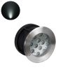 GLOBOSTAR® UNDERWATERTUNI 90421 Υποβρύχιο Χωνευτό Σποτ για Σιντριβάνια/Πισίνες LED 12W 1200lm 30° DC 24V Αδιάβροχο IP68 Ψυχρό Λευκό 6000K Dimmable - Bridgelux SMD Chip - Ανοξείδωτο Ατσάλι SS304 - Μ18 X Π18 x Υ11cm / Q17.5 - 3 Χρόνια Εγγύηση