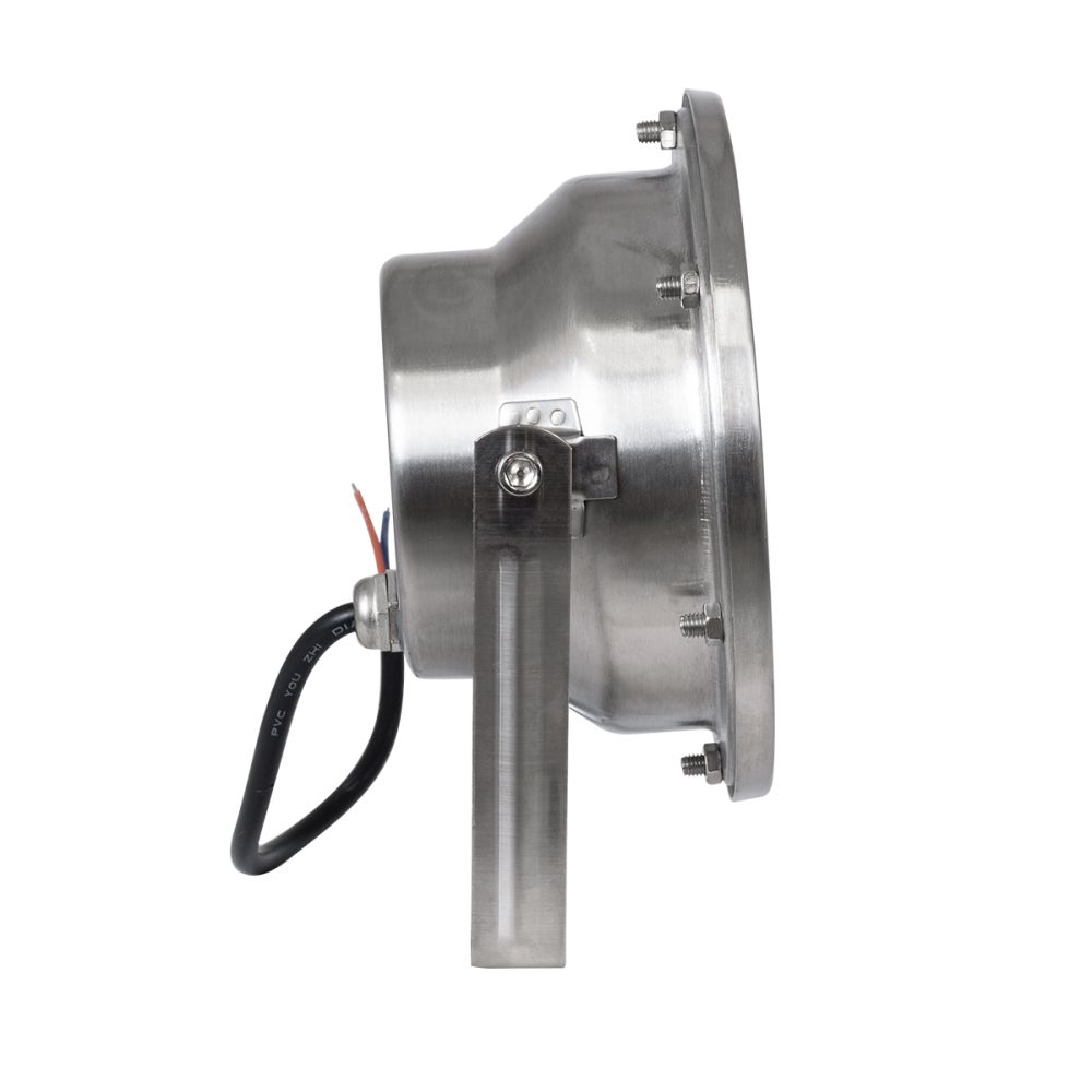 GLOBOSTAR® UNDERWATERJERRY 90424 Υποβρύχιο Επιφανειακό Σποτ για Σιντριβάνια/Πισίνες LED 12W 1200lm 30° DC 24V Αδιάβροχο IP68 Ψυχρό Λευκό 6000K Dimmable - Bridgelux SMD Chip - Ανοξείδωτο Ατσάλι 304 - Μ14.5 x Π7 x Υ19cm - 3 Χρόνια Εγγύηση