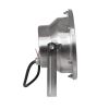 GLOBOSTAR® UNDERWATERJERRY 90424 Υποβρύχιο Επιφανειακό Σποτ για Σιντριβάνια/Πισίνες LED 12W 1200lm 30° DC 24V Αδιάβροχο IP68 Ψυχρό Λευκό 6000K Dimmable - Bridgelux SMD Chip - Ανοξείδωτο Ατσάλι 304 - Μ14.5 x Π7 x Υ19cm - 3 Χρόνια Εγγύηση