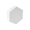 GloboStar® DIGIOCTA 90447 Σετ 3 Ψηφιακων LED RGB Φωτιστικών Κυψελών με Ψηφιακό Controller με WiFi Smart APP & Ασύρματο Χειριστήριο RF 2.4Ghz - LED SMD 5050 4.5W/Σετ 42PIXEL/Σετ 360lm/Σετ 120° DC 5V με USB 2.0 IP20 Πολύχρωμο RGB - Dimmable - Μ10.5 x Π1