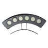 GLOBOSTAR® TREEPLANTE 90458 Κυρτή Μπάρα Φωτισμού Wall Washer για Φυτά - Δέντρα LED 6W 510lm 15° DC 24V Αδιάβροχο IP67 Πράσινο Dimmable - Bridgelux SMD Chip - Γκρι Ανθρακί - Μ17.5 x Π4.5 x Υ8cm - 3 Χρόνια Εγγύηση