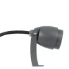 GLOBOSTAR® TREEGAL 90460 Φωτιστικό Σποτ για Φυτά - Δέντρα με Βάση Μπετού & Κορμού LED 3W 315lm 15° DC 24V Αδιάβροχο IP67 Ultra Θερμό Λευκό 2200K Dimmable - Bridgelux SMD Chip - Γκρι Ανθρακί - Μ5 x Π5 x Υ13cm - 3 Χρόνια Εγγύηση