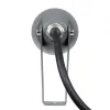 GLOBOSTAR® TREEGAL 90460 Φωτιστικό Σποτ για Φυτά - Δέντρα με Βάση Μπετού & Κορμού LED 3W 315lm 15° DC 24V Αδιάβροχο IP67 Ultra Θερμό Λευκό 2200K Dimmable - Bridgelux SMD Chip - Γκρι Ανθρακί - Μ5 x Π5 x Υ13cm - 3 Χρόνια Εγγύηση