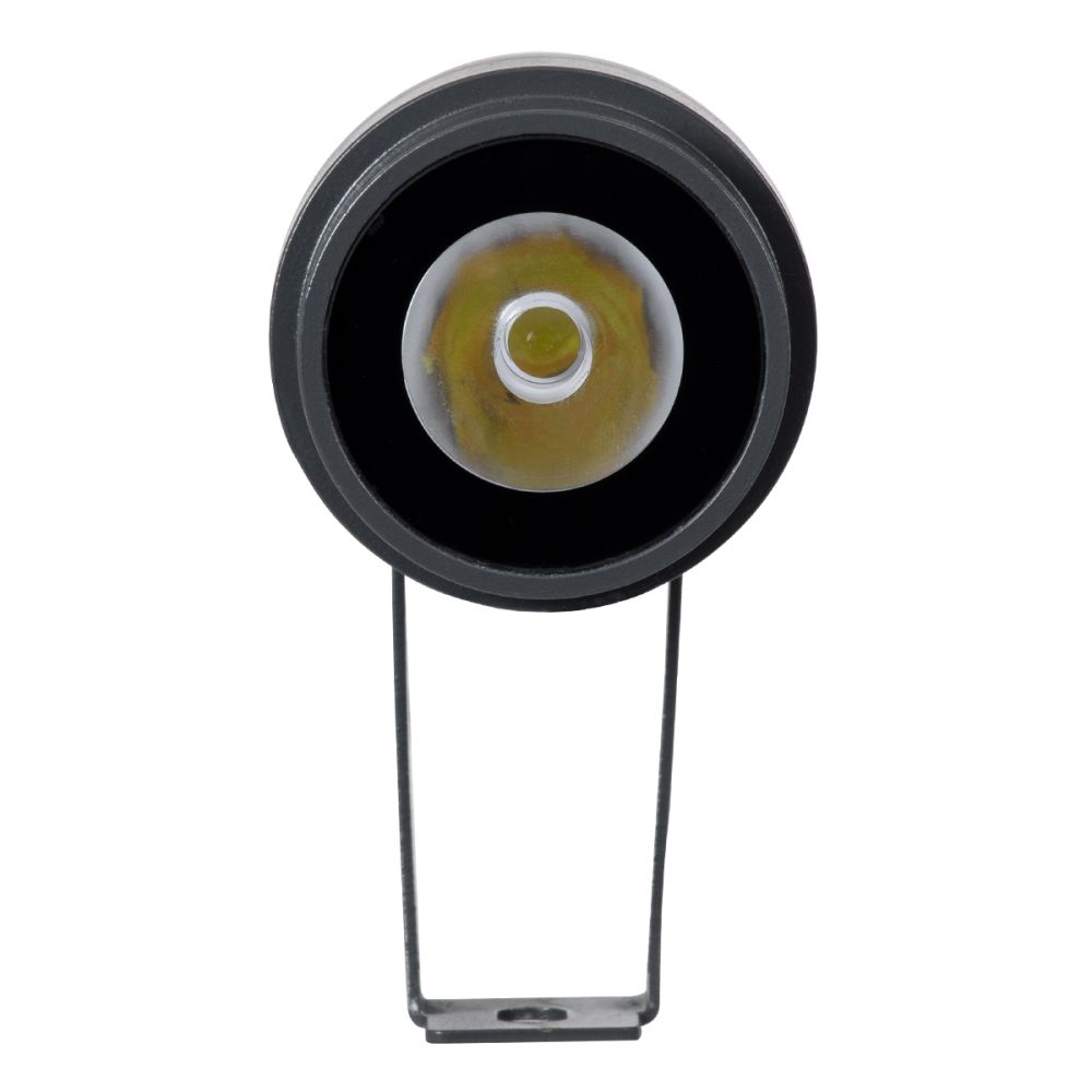 GLOBOSTAR® TREEGAL 90462 Φωτιστικό Σποτ για Φυτά - Δέντρα με Βάση Μπετού & Κορμού LED 3W 345lm 15° DC 24V Αδιάβροχο IP67 Φυσικό Λευκό 4500K Dimmable - Bridgelux SMD Chip - Γκρι Ανθρακί - Μ5 x Π5 x Υ14.7cm - 3 Χρόνια Εγγύηση