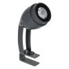 GloboStar® TREELIGHT-TREEGAL 90463 Σποτ Φωτισμού Ειδικό για Φυτά - Δέντρα με Βάση Μπετού & Κορμού LED 3W 315lm 15° DC 24V Αδιάβροχο IP65 Φ5 x Υ14.7cm Μπλε - Γκρι Ανθρακί - 3 Years Warranty