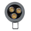 GLOBOSTAR® TREESPO 90464 Φωτιστικό Σποτ για Φυτά - Δέντρα LED 6W 630lm 15° DC 24V Αδιάβροχο IP67 Ultra Θερμό Λευκό 2200K Dimmable - Bridgelux SMD Chip - Γκρι Ανθρακί - Μ6.6 x Π9 x Υ12cm - 3 Χρόνια Εγγύηση