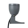 GLOBOSTAR® TREESPO 90465 Φωτιστικό Σποτ για Φυτά - Δέντρα LED 6W 660lm 15° DC 24V Αδιάβροχο IP65 Θερμό Λευκό 2700K Dimmable - Bridgelux SMD Chip - Γκρι Ανθρακί - Μ6.6 x Π9 x Υ12cm - 3 Χρόνια Εγγύηση