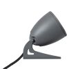 GLOBOSTAR® TREESPO 90469 Φωτιστικό Σποτ για Φυτά - Δέντρα LED 12W 1320lm 15° DC 24V Αδιάβροχο IP65 Θερμό Λευκό 2700K Dimmable - Bridgelux SMD Chip - Γκρι Ανθρακί - Μ9 x Π11 x Υ9cm - 3 Χρόνια Εγγύηση