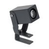 GLOBOSTAR® TREEMARO 90472 Φωτιστικό Σποτ για Φυτά - Δέντρα LED 3W 330lm 8° DC 24V Αδιάβροχο IP67 Θερμό Λευκό 2700K Dimmable - Bridgelux SMD Chip - Γκρι Ανθρακί - Μ3.5 x Π6.4 x Υ10cm - 3 Χρόνια Εγγύηση