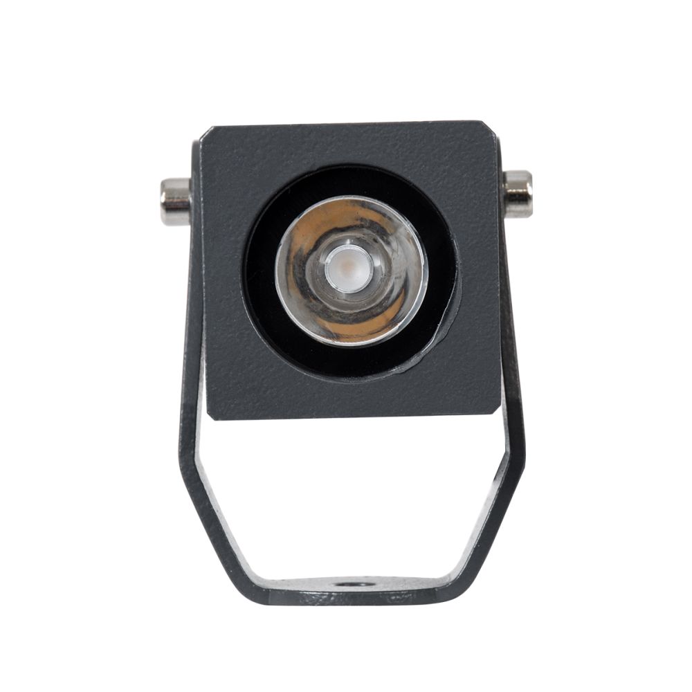GLOBOSTAR® TREEMARO 90472 Φωτιστικό Σποτ για Φυτά - Δέντρα LED 3W 330lm 8° DC 24V Αδιάβροχο IP67 Θερμό Λευκό 2700K Dimmable - Bridgelux SMD Chip - Γκρι Ανθρακί - Μ3.5 x Π6.4 x Υ10cm - 3 Χρόνια Εγγύηση