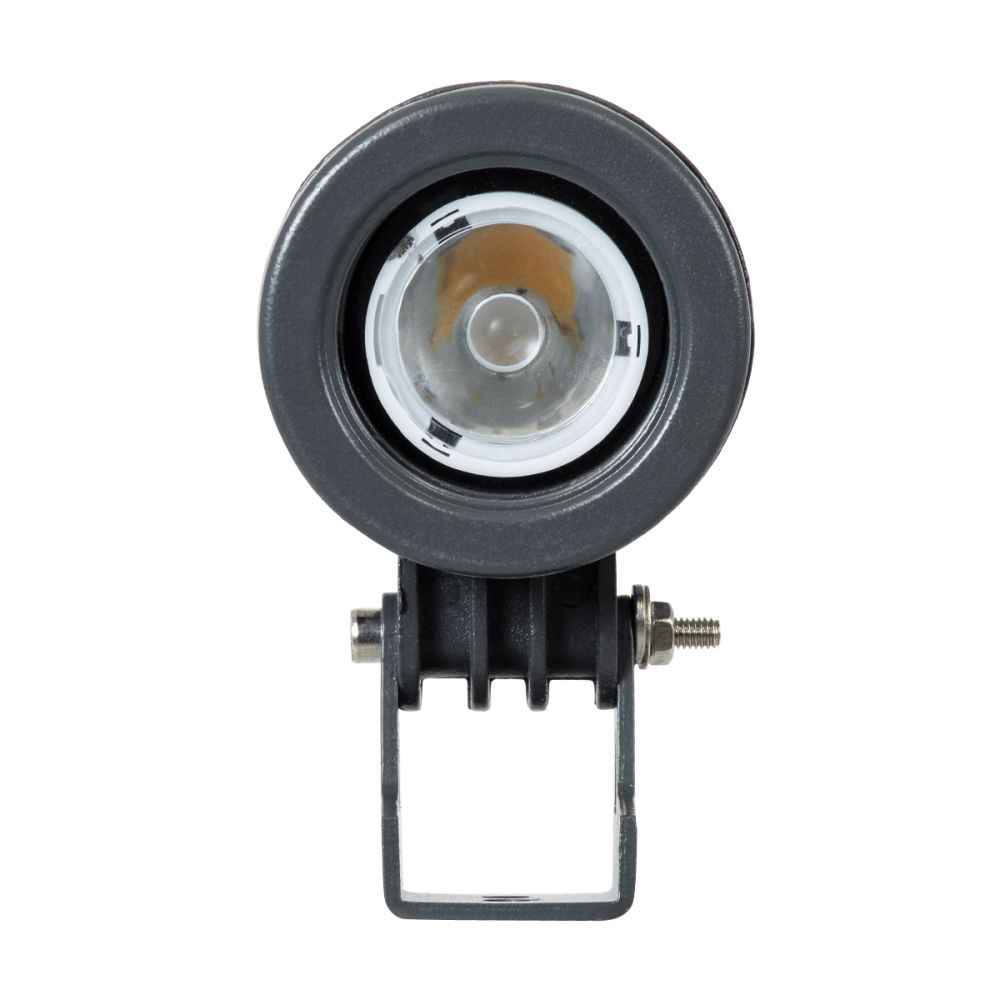 GLOBOSTAR® TREEDITA 90474 Φωτιστικό Σποτ για Φυτά - Δέντρα LED 3W 330lm 8° DC 24V Αδιάβροχο IP67 Θερμό Λευκό 2700K Dimmable - Bridgelux SMD Chip - Γκρι Ανθρακί - Μ5.7 x Π6.5 x Υ9.8cm - 3 Χρόνια Εγγύηση