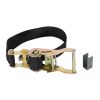 GLOBOSTAR® TREEBASE 90476 Ειδική Βάση (U) για Ιμάντα Στήριξης Φωτιστικών Σποτ σε κορμό Φυτών & Δέντρων - Γκρι Ανθρακί - Μ4.3 x Π1.8 x Υ2cm