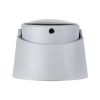 GLOBOSTAR® FLOODRANA 90489 Κινούμενος Προβολέας Σποτ Wall Washer LED 36W 3240lm 5° DC 24V Αδιάβροχο IP67 Θερμό Λευκό 2700K Dimmable - Bridgelux SMD Chip - Γκρι - Μ26.5 x Π26.5 x Υ20cm - 3 Χρόνια Εγγύηση