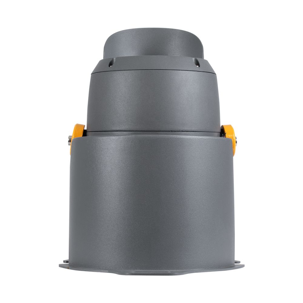 GLOBOSTAR® FLOODSIMA 90493 Κινούμενος Προβολέας Σποτ Wall Washer με Αντιθαμβωτική Γρίλια LED 24W 2160lm 30° DC 24V Αδιάβροχο IP67 Θερμό Λευκό 2700K Dimmable - Bridgelux SMD Chip - Γκρι Ανθρακί - Μ14.5 x Π24.2 x Υ22.5cm - 3 Χρόνια Εγγύηση